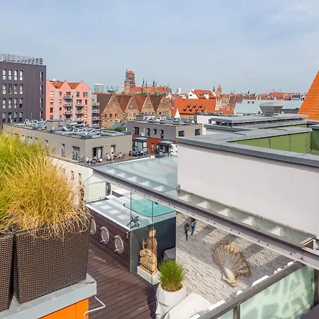 Walk - Premium Duplex With Terrace + 2 Parking Апартаменты Гданьск