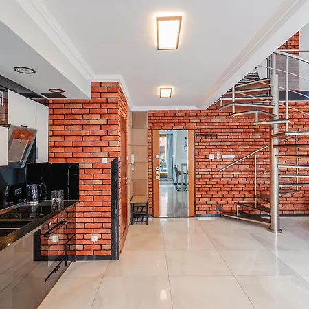 Walk - Premium Duplex With Terrace + 2 Parking דירה גדנסק
