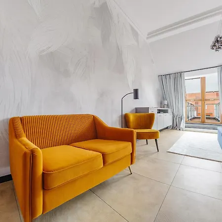 Апартаменты Walk - Premium Duplex With Terrace + 2 Parking Гданьск