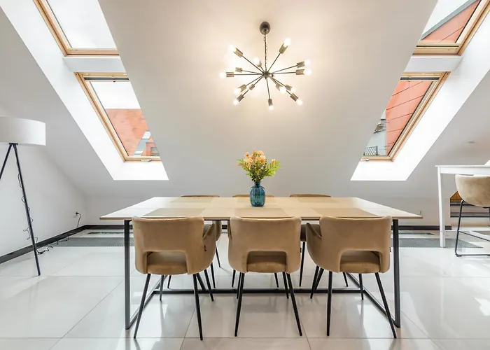 Walk - Premium Duplex With Terrace + 2 Parking 아파트 그단스크