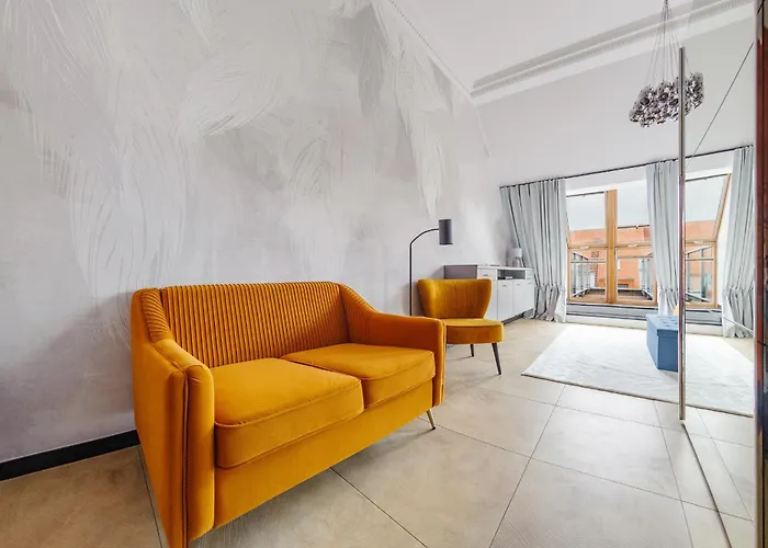 아파트 Walk - Premium Duplex With Terrace + 2 Parking 그단스크