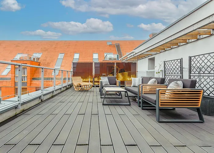 Daire Walk - Premium Duplex With Terrace + 2 Parking Gdansk