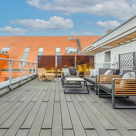 Apartmán Walk - Premium Duplex With Terrace + 2 Parking Gdaňsk